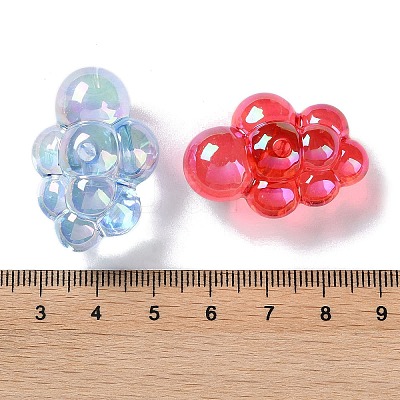 Transparent Acrylic Beads OACR-B019-04-1