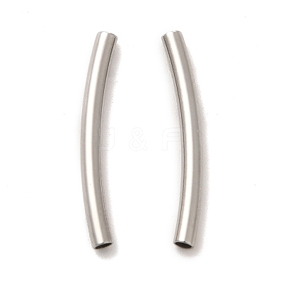 Non-Tarnish 304 Stainless Steel Tube Beads STAS-M308-01G-1