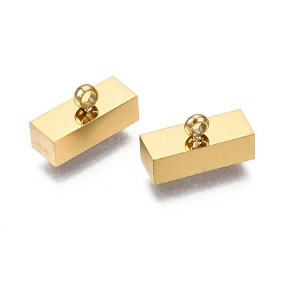 201 Stainless Steel Cord Ends STAS-T052-44B-G-1
