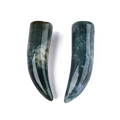 Natural Indian Agate Pendants G-Q602-10F-1