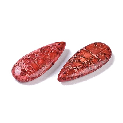 Dyed Synthetic Imperial Jasper Pendants G-P529-07I-1