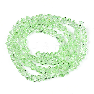 Transparent Glass Beads Strands GLAA-N018-4mm-05-1