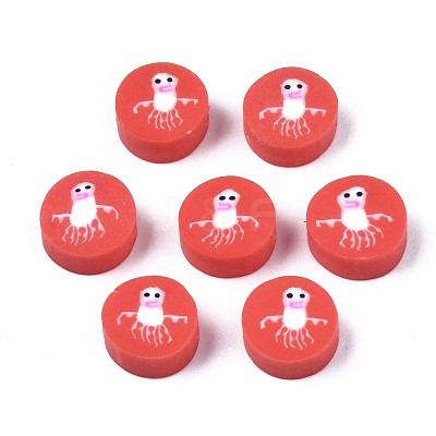 Handmade Polymer Clay Beads CLAY-N007-005-04-1