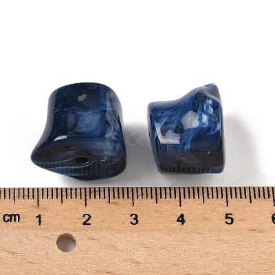 Acrylic Imitation Gemstone Beads MACR-K359-67C-1