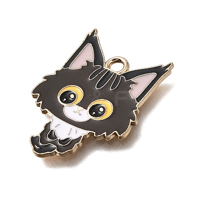 Alloy Enamel Pendants FIND-E047-02KCG-11-1