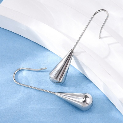 304 Stainless Steel Dangle Earrings EJEW-NH0004-01P-1