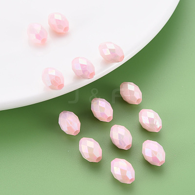 Opaque Acrylic Beads TACR-S153-32I-08-1