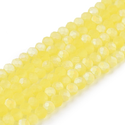 Transparent Glass Beads Strands EGLA-A044-T2mm-MB29-1