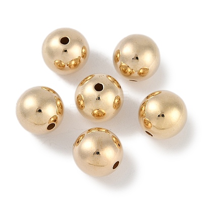 CCB Plastic Round Beads ALUM-U001-08B-08-1