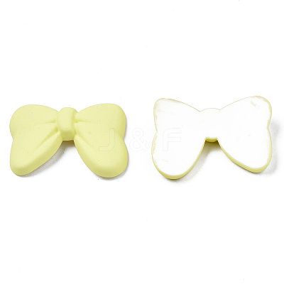 Opaque Spray Painted Acrylic Cabochons ACRP-S679-014-1