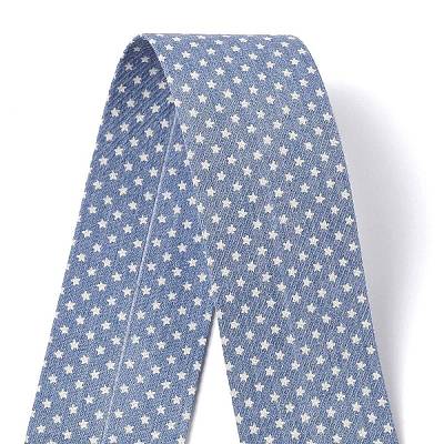 5M Cotton Linen Strar Printed Ribon LS-OCOR-K008-01C-02-1