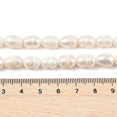 Natural Cultured Freshwater Pearl Beads Strands PEAR-I007-01D-05A-01-1
