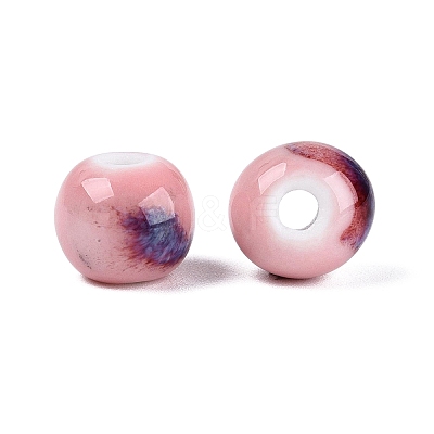 Vintage Handmade Porcelain Beads PORC-Q006-13A-32-1