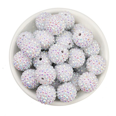 AB-Color Resin Rhinestone Beads RESI-S315-18x20-16-1