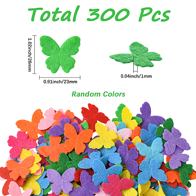 300Pcs Non Woven Fabric FIND-SC0019-20C-1