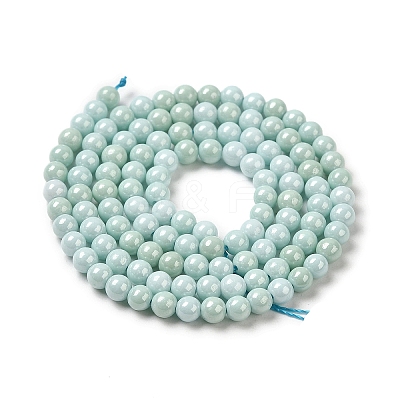 Cubic Zirconia Imitation Pearl Bead Strands ZIRC-P109-03A-06-1
