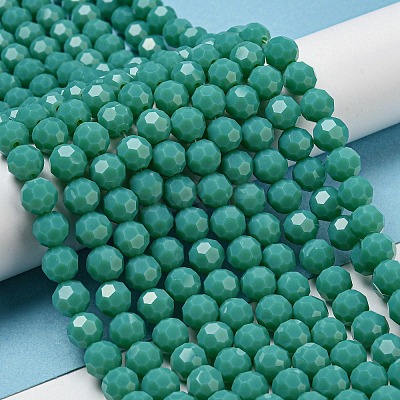 Opaque Glass Beads Stands EGLA-A035-P8mm-D13-1