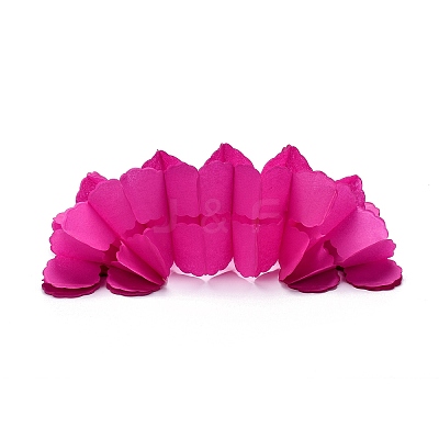 3m Clover Paper Pull Flowers LS-AJEW-WH0022-11P-1