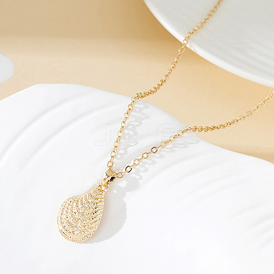 Summer Beach Alloy Pendant Necklaces for Women FS-WGAF64A-09-1