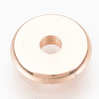 Brass Spacer Beads KK-Q738-8mm-04RG-1