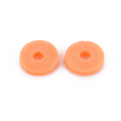 4 Colors Handmade Polymer Clay Beads CLAY-N011-032-37-1