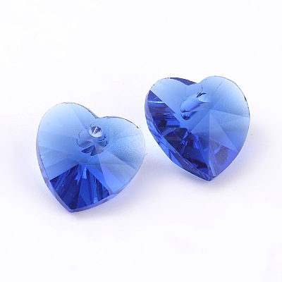 Romantic Valentines Ideas Glass Charms X-G030V10mm-05-1