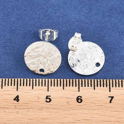 304 Stainless Steel Stud Earring Findings STAS-M228-U01-06S-1