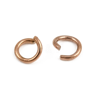 304 Stainless Steel Open Jump Rings STAS-M235-02C-RG-1