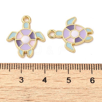 Alloy Enamel Pendants X-ENAM-Q507-15G-1