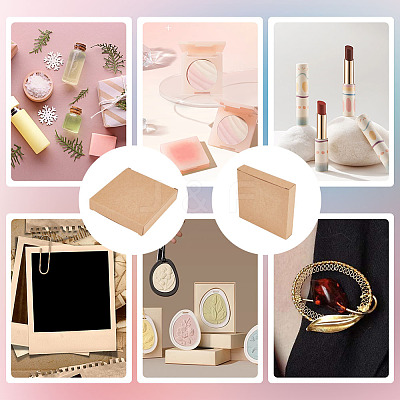 Kraft Paper Box CON-WH0099-40B-1