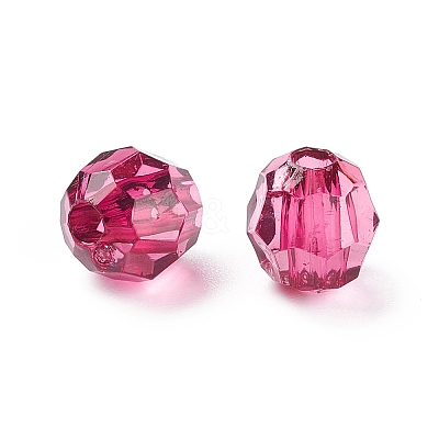 Transparent Acrylic Beads X-DB8mmC-11-1