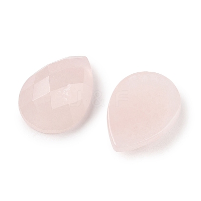 Natural Rose Quartz Cabochons G-C146-04Q-1