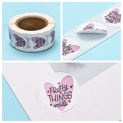 1 Inch Thank You Roll Stickers DIY-J002-B13-1