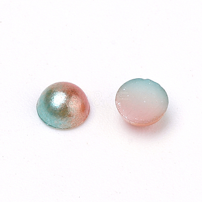 Imitation Pearl Acrylic Cabochons OACR-R063-3mm-09-1