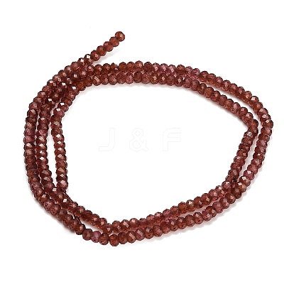 Natural Garnet Beads Strands GG-CBA77FB-C02-01-1
