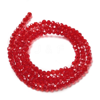 Transparent Glass Beads Strands LS-EGLA-A035-T3mm-D07-1