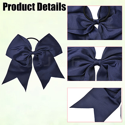 2Pcs Rubber Hair Ties MRMJ-SC0001-49J-1