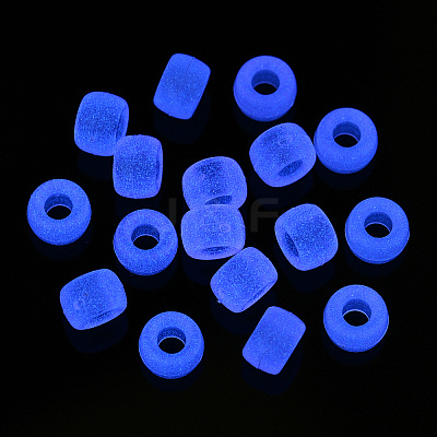 Transparent & Luminous Plastic Beads KY-T025-01-H06-1