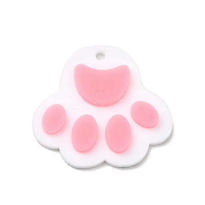 Opaque Acrylic Pendants OACR-H024-11-1
