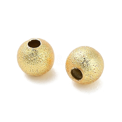 Round Brass Beads KK-A276-01A-G-1