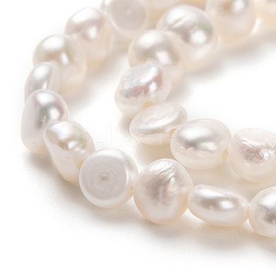 Natural Cultured Freshwater Pearl Beads Strands X1-PEAR-N014-04B-1