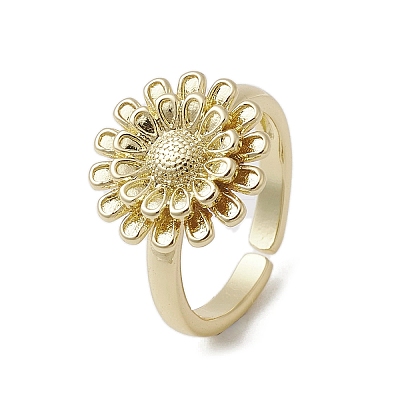 Brass Adjustable Open Rings RJEW-K257-87G-G-1