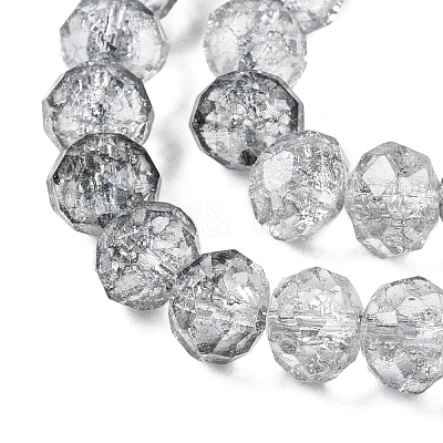 Transparent Glass Beads Strands GLAA-T023-6mm-A09-1
