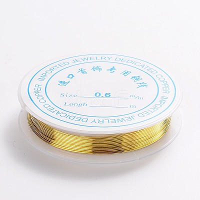 Round Copper Jewelry Wire CW0.6mm007A-NF-1