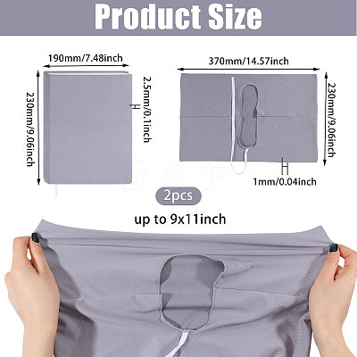 Polyester Book Cover OFST-WH0004-144J-1