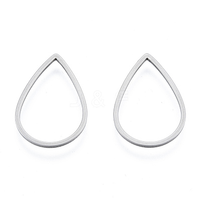 Non-Tarnish 201 Stainless Steel Linking Rings STAS-N090-717-1-1