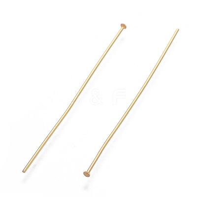 304 Stainless Steel Flat Head Pins X-STAS-L221-48G-1