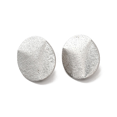 Non-Tarnish 304 Stainless Steel Stud Earrings Findings STAS-B041-04P-1