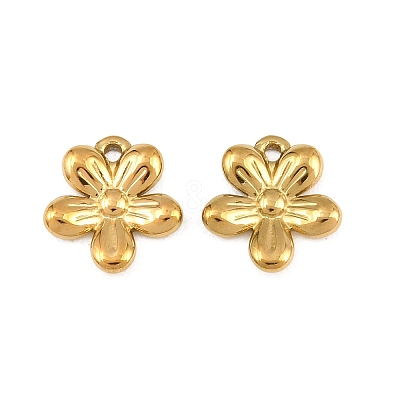 304 Stainless Steel Charms SA-CBA3ECF-06G-1