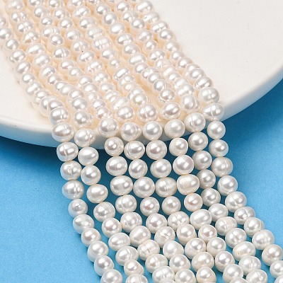 Natural Cultured Freshwater Pearl Beads Strands PA-CBABE82-10-1